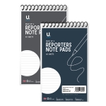 Reporters Note Pad 5"x8", 3pk Asst 1