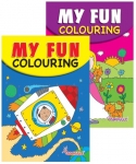 A5 Princess & Space Colouring Books