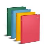 A5 Page a Day Colour Block Diary (Half Page Weekends) CDU