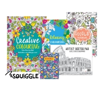 Therapeutic Colouring & Activity Books