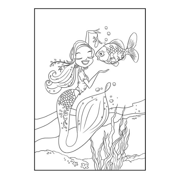 Distributors of Colouring Books - My Magical Mermaid Colouring Book ...
