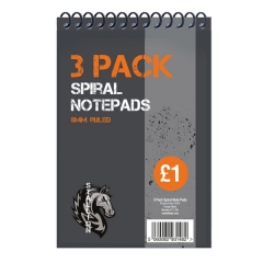 6Inchx4Inch Spiral Notepad 3pk 6Inchx4Inch Spiral Notepad 3pk