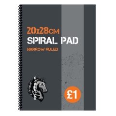 Spiral Notepad, 20x28cm Spiral Notepad, 20x28cm