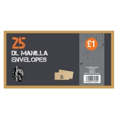 25 DL Manila Envelopes 25 DL Manila Envelopes