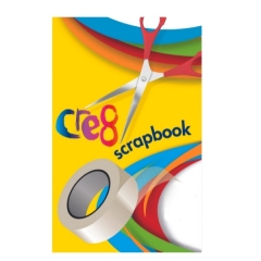 Scrap Book A4 Multicoloured Scrap Book A4 Multicoloured