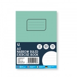 A5 Narrow Ruled Exercise Book A5 Narrow Ruled Exercise Book