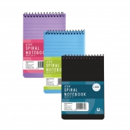 Spiral Notebook 6inchx4inch 3pk Colour Asst 1 Spiral Notebook 6inchx4inch 3pk Colour Asst 1