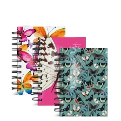 Butterflies A6 Hardback Spiral Notebook