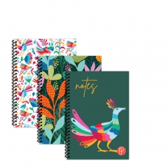 Tropical A6 Spiral Notebook 2pk Tropical A6 Spiral Notebook 2pk