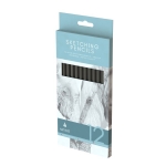 Artist Sketching Pencils 2H-8B 12pk Artist Sketching Pencils 2H-8B 12pk