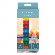 Acrylic Paints 12ml 10pk Acrylic Paints 12ml 10pk