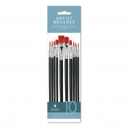 Artist Paint Brush Set 10pk Artist Paint Brush Set 10pk
