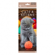 Slim Calendar Cats, 42 x 15cm