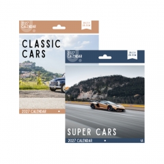 Square Calendar Cars 2 Asst, 28.5x28.5cm Square Calendar Cars 2 Asst, 28.5x28.5cm