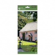 Slim Postal Calendar Cottages, 30 x 14cm