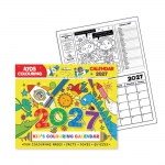Kids Colouring Calendar Kids Colouring Calendar
