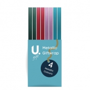 Metallic Giftwrap, 2m x 70cm