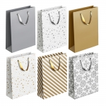 Gold & Silver Patterned Giftbag X-Large Gold & Silver Patterned Giftbag X-Large
