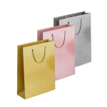 Cross-hatch Embossed Metallic G&S Giftbag X-Large Cross-hatch Embossed Metallic G&S Giftbag X-Large