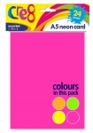 A5 Neon Card, 20 sheets A5 Neon Card, 20 sheets