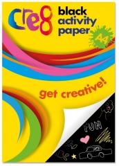 A4 Black Activity Paper 50 sheets A4 Black Activity Paper 50 sheets