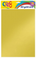 A4 Gold Card, 10 sheets