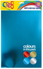 A4 Mirror Card, 10 sheets A4 Mirror Card, 10 sheets