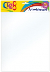 A4 White Card, 24 sheets A4 White Card, 24 sheets
