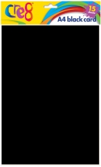 A4 Black Card, 15 sheets A4 Black Card, 15 sheets