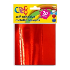 Self-Adhesive Metallic Squares Self-Adhesive Metallic Squares