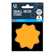 Neon Stars, Small 60pk
