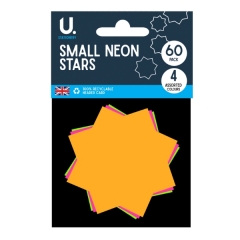 Neon Stars, Small 60pk Neon Stars, Small 60pk