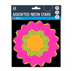 Neon Stars, Assorted Neon Stars, Assorted
