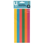 Colourful Tissue Paper, 6 Asst 10 Sheets Colourful Tissue Paper, 6 Asst 10 Sheets