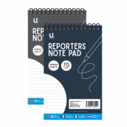 Reporters Note Pad 5inchx8inch 70gsm Asst 1