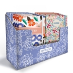 A6 Floral Notebooks in CDU, 4 Asst A6 Floral Notebooks in CDU, 4 Asst