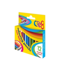 Colouring Pencils 1/2 Size 12 pk Colouring Pencils 1/2 Size 12 pk