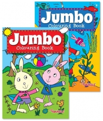 Jumbo Colouring Book 1 & 2 Jumbo Colouring Book 1 & 2
