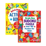 A6 Brain Box Book, Activity & Sudoku 2 Asst A6 Brain Box Book, Activity & Sudoku 2 Asst