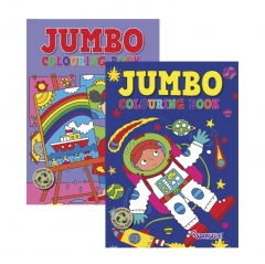 Jumbo Colouring Book 3 & 4 Jumbo Colouring Book 3 & 4