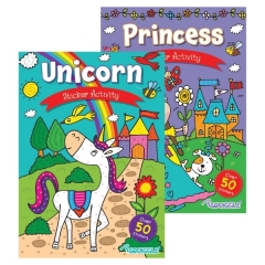 My Fun Sticker Activity Book Unicorn & Princess My Fun Sticker Activity Book Unicorn & Princess