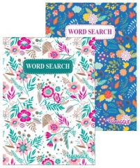 Floral Wordsearch, 7Inchx5Inch Size