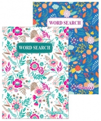 Floral Wordsearch, 7Inchx5Inch Size Floral Wordsearch, 7Inchx5Inch Size