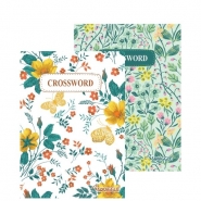 Floral Crossword, 7inchx5inch Size Floral Crossword, 7inchx5inch Size