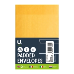 Padded Envelopes Size A 100x165mm, 6pk Padded Envelopes Size A 100x165mm, 6pk