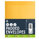 Padded Envelopes Size E 220x265mm, 3pk Padded Envelopes Size E 220x265mm, 3pk