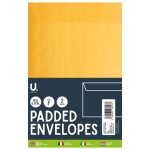 Padded Envelopes Size F 220x340mm, 2pk Padded Envelopes Size F 220x340mm, 2pk