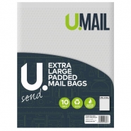 Padded Mail Bags Extra Large, 50x65cm, 10pk