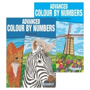Animals & Nature Advanced Colour by Numbers Book