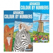 Animals & Nature Advanced Colour by Numbers Book Animals & Nature Advanced Colour by Numbers Book